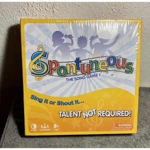 SPONTUNEOUS The Song Game Sing It Or Shout It Family Board‎ Game SEALED